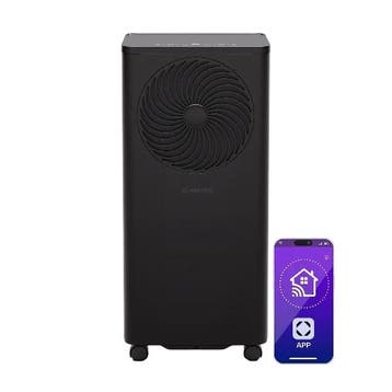 Smart Airco Mobiele Airco Luchtkoeler  7000 BTU Zwart, Minder dan 60 m³, Refurbished, 3 snelheden of meer, Ophalen of Verzenden