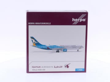 Schaal 1:500 Herpa 507516 Qatar Airways - Airbus A330-200..., Ophalen of Verzenden, Gebruikt