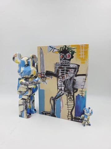 NO RESERVE Medicom x Jean Michel Basquiat (after) -