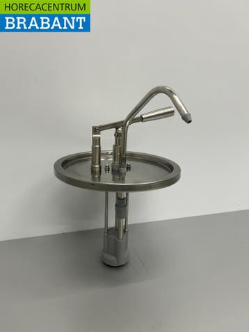 HCB RVS Emmerdispenser Sausdispenser Sauspomp met, Ophalen of Verzenden, Nieuw in verpakking