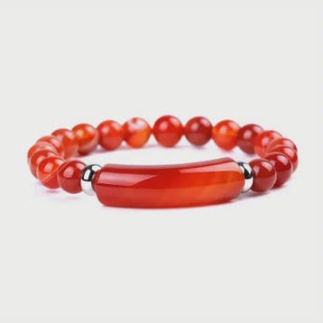Handgemaakte Edelsteen Armband met Turquoise & Malachiet - E, Verzenden, Nieuw