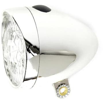 Ikzilight Retro koplamp - 3x LED - chroom - standlicht -..., Ophalen of Verzenden, Nieuw