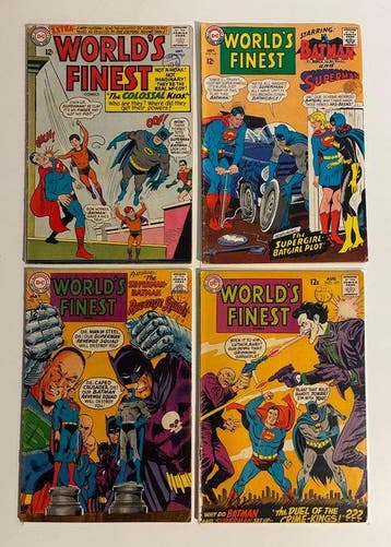 Worlds Finest #152 #169 #175 #177 - Superman & Batman, Nieuw