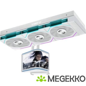 Lian Li HydroShift II OLED Curved 360TL White, Computers en Software, Computerkoelers, Verzenden, Nieuw