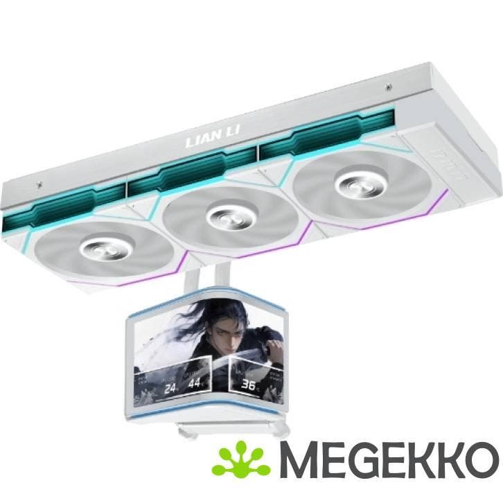 Lian Li HydroShift II OLED Curved 360TL White, Computers en Software, Computerkoelers, Nieuw, Verzenden