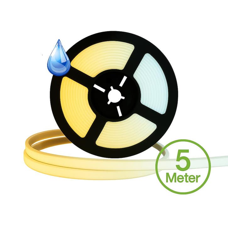 COB LED Strip | 24V | 12W p/m | 5 meter | 10,5mm | CCT, Huis en Inrichting, Lampen | Overige, Nieuw, Ophalen of Verzenden