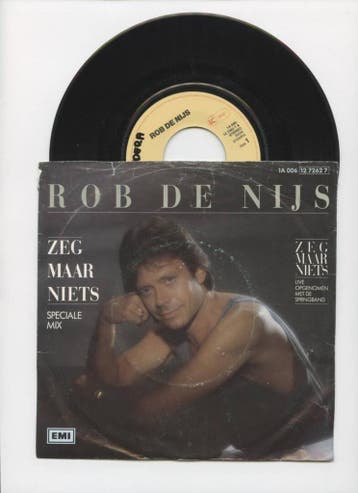 Rob de Nijs – Zeg Maar Niets (Speciale Mix) / Zeg Maar Niets, Cd's en Dvd's, Vinyl Singles, Ophalen of Verzenden, Nieuw in verpakking