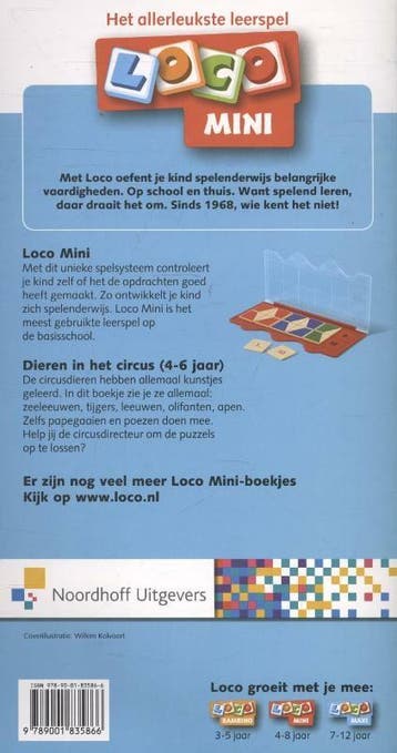 Dieren in het circus / Loco Mini 9789001835866, Verzenden, Gelezen
