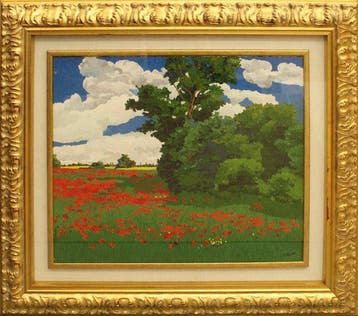 Alvaro Cattaneo (1938) - Campo di papaveri