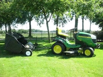 Opraapborstel t.b.v. gazonmaaier, Tuin en Terras, Ophalen of Verzenden, Nieuw, 90 tot 120 cm