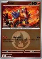Entei 025/217 Reverse Holo Energy Ascended Heroes, Ophalen of Verzenden, Nieuw, Losse kaart, Foil