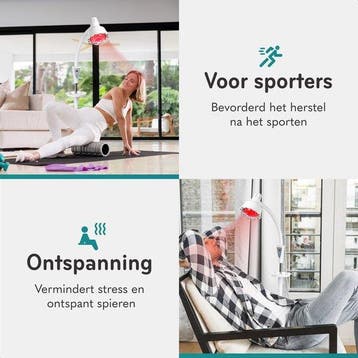 2dekans | Soft & Silky Infraroodlamp - Infrarood - Draaibaar, Ophalen of Verzenden, Zo goed als nieuw