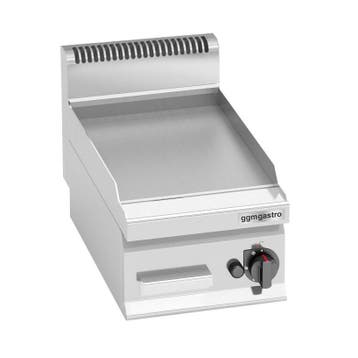 GGM Gastro | Gasbakplaat - 4kW - Glad - Bakoppervlak: |, Verzenden, Nieuw, Overige typen