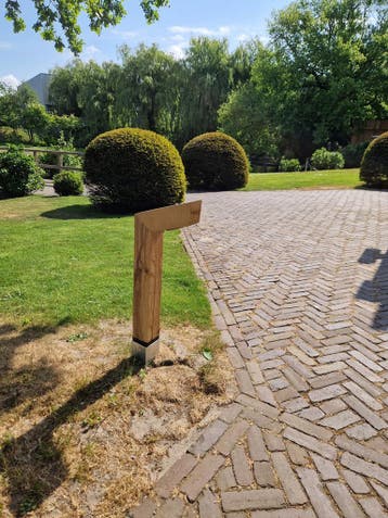 Padverlichting eiken tuinverlichting buiten verlichting vkt, Bewegingssensor, Overige typen, Nieuw, Ophalen of Verzenden