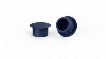100 stuks - 10mm - Afdekdopjes voor Boorgaten - Ronde Ku...