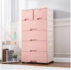 Kunststof Opbergkast met Laden – Kast op Wielen voor Woonkam, Huis en Inrichting, Verzenden, Nieuw