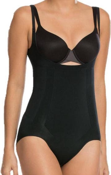 Spanx Body Open-Bust OnCore | Zwart - Maat S (Dameskleding), Verzenden