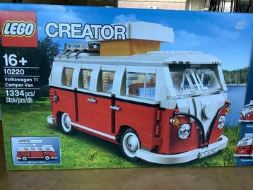 Lego Set - 10220 - Creator - Volkswagen T1 Camper Van, Nieuw