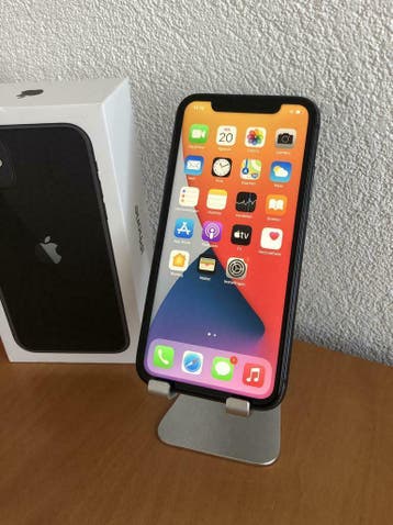 Apple iPhone 11 64GB Zwart / Wit / Garantie / Nette staat, Telecommunicatie, Mobiele telefoons | Apple iPhone, Refurbished, 64 GB