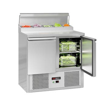 GGM Gastro | Saladette MINI ECO - 900x700mm - 2-deurs - voor, Verzenden, Nieuw in verpakking