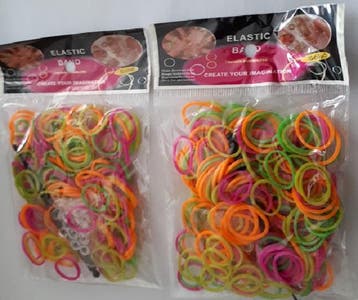 Loombandjes 200 stuks in zakje,  set van 4 stuks (Speelgoed), Verzenden, Nieuw