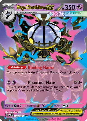 Mega Chandelure ex (PBL 038), Ophalen of Verzenden, Nieuw