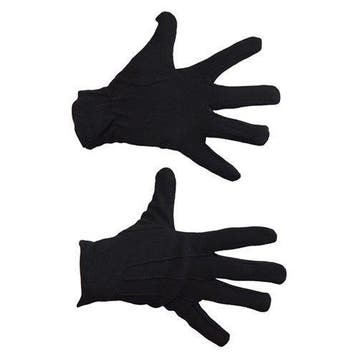 Handschoenen zwart katoen, Hobby en Vrije tijd, Verzenden, Nieuw, Feestartikel