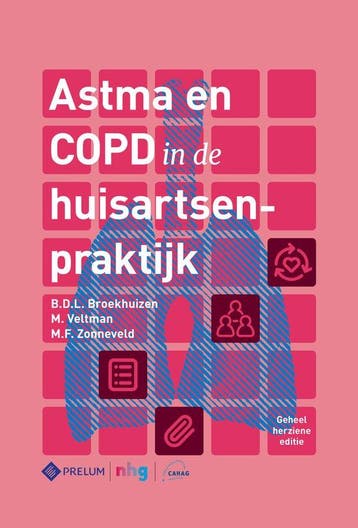 9789085621737 Astma en COPD in de huisartsenpraktijk, Boeken, Verzenden, Zo goed als nieuw, Lidewij Broekhuizen