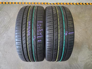255/45/19 104Y AO HANKOOK ZOMERBANDEN 6,7MM PROFIEL 2X, Auto-onderdelen, Banden en Velgen, Ophalen, Gebruikt, 255 mm, Band(en)