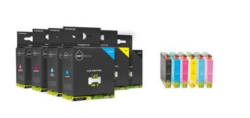 Geschikt Epson T0801 tot T0806 T0807 inkt cartridges, Nieuw, Cartridge, Inktmedia