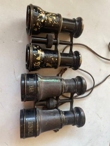 Observation binoculars - stare lornetki wojskowe z mosidzu, Verzamelen
