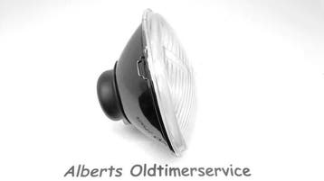 Koplamp L/R 7 (inch) H4 + stadslicht BOL glas 178mm Autopal, Ophalen of Verzenden, Nieuw, Universele onderdelen