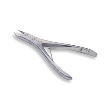 Pedicure nageltang met dubbel scharnier en gebogen bek - 15, Verzenden, Nieuw