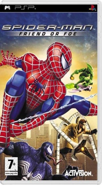 Spider Man Friend or Foe (PSP Games), Ophalen of Verzenden, Zo goed als nieuw