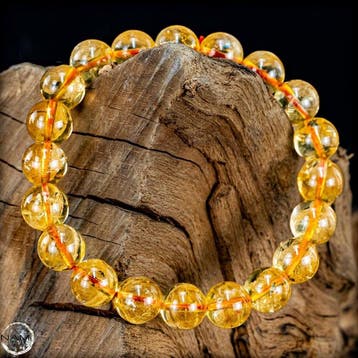 Natuurlijke citrien edelsteen armband – Hoogwaardige