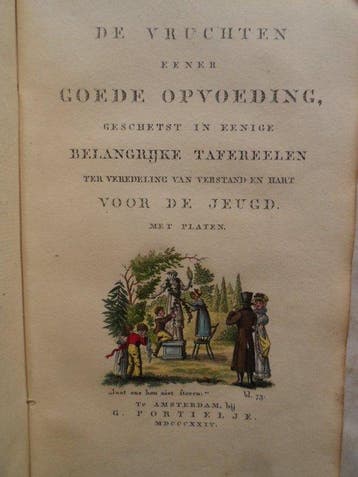 Gerrit Engelberts Gerrits - De vruchten eener goede, Antiek en Kunst