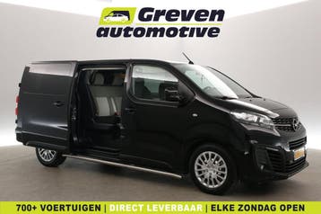 Opel Vivaro 2.0 BlueHDi 145PK L3H1  Aut.  Dubbele Cabine, Auto's, Automaat, Zwart, Nieuw, Te koop