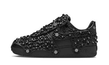 Nike Air Force 1 Low Swarovski Retroreflective Crystals Blac, Nieuw