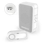 Honeywell draadloze plug-in deurbel met drukknop wit -, Verzenden, Nieuw, Overige typen