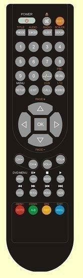 Telefunken LCD2229FHDVD afstandsbediening, Verzenden, Nieuw