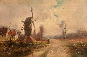 Paul-Emile Lecomte (1877-1950), Attributed to - Le soupir