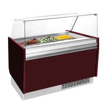 GGM Gastro | Ijsvitrine LIAM - 1310mm - Statisch - voor |, Zakelijke goederen, Horeca | Keukenapparatuur, Verzenden, Nieuw in verpakking