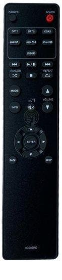 Alternatieve Marantz RC002HD afstandsbediening, Verzenden, Nieuw