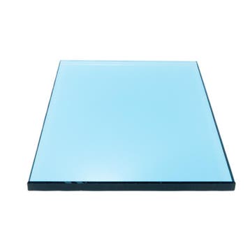 Sample enkel glas gekleurd blauw, Doe-het-zelf en Verbouw, Ophalen of Verzenden, Nieuw