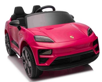 Porsche Macan Turbo, Roze, RC, BlueTooth, leder, eva, NIEUW!, Ophalen of Verzenden, Nieuw