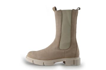 Tommy Hilfiger Chelsea boots in maat 38 Beige, Kleding | Dames, Verzenden, Beige, Overige typen, Zo goed als nieuw