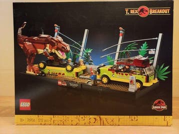 Lego Set - 76956 - Jurassic Park - T. rex Breakout, Nieuw