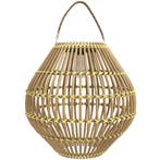 TRUUSK Solarlamp Rieten Tuinlamp - Waterdicht - Met Lichtsen, Verzenden, Nieuw