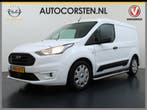 Ford Transit Connect 1.5TDCI 100PK Trekhaak Kast Cruise Airc, Stof, Gebruikt, Euro 6, Wit
