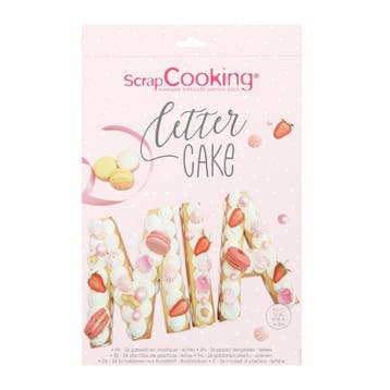 ScrapCooking Letter Sjablonen, Verzenden, Nieuw
